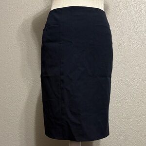 Chanel Uniform Navy Skirt